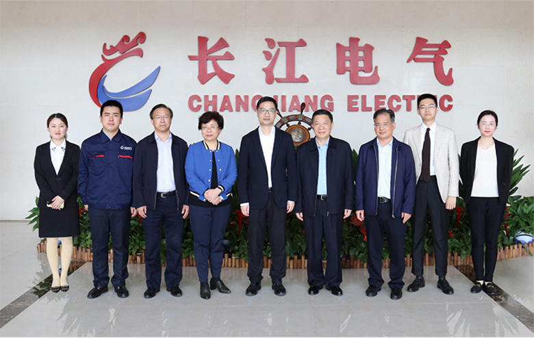 Ning Yong, member of the Standing Committee of the Hubei Provincial Party Committee and Minister of the United Front Work Department, inspected Changjiang Electric