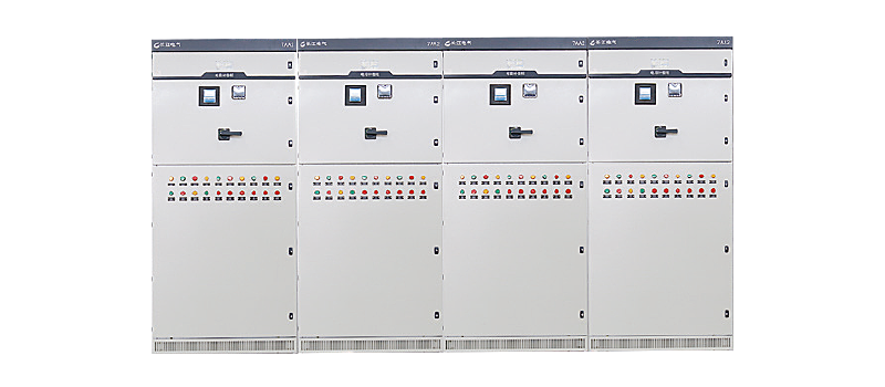Low-voltage complete reactive power compensation device