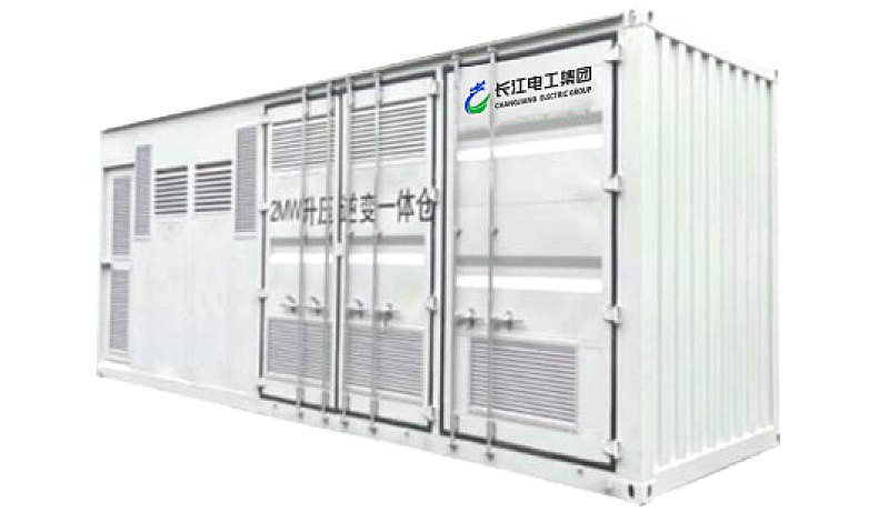 Boost and inverter integrated cabin