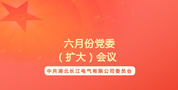 湖北威廉希尔足球官网有限公司召开六月份党委（扩大）会议